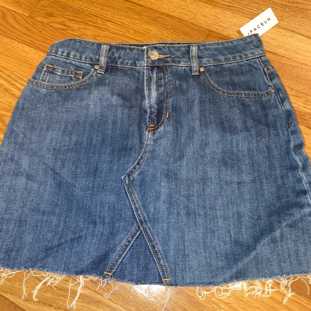 Denim skirt